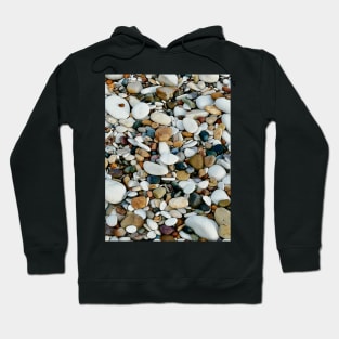 Pebbles on Bridlington Beach, Yorkshire, England Hoodie